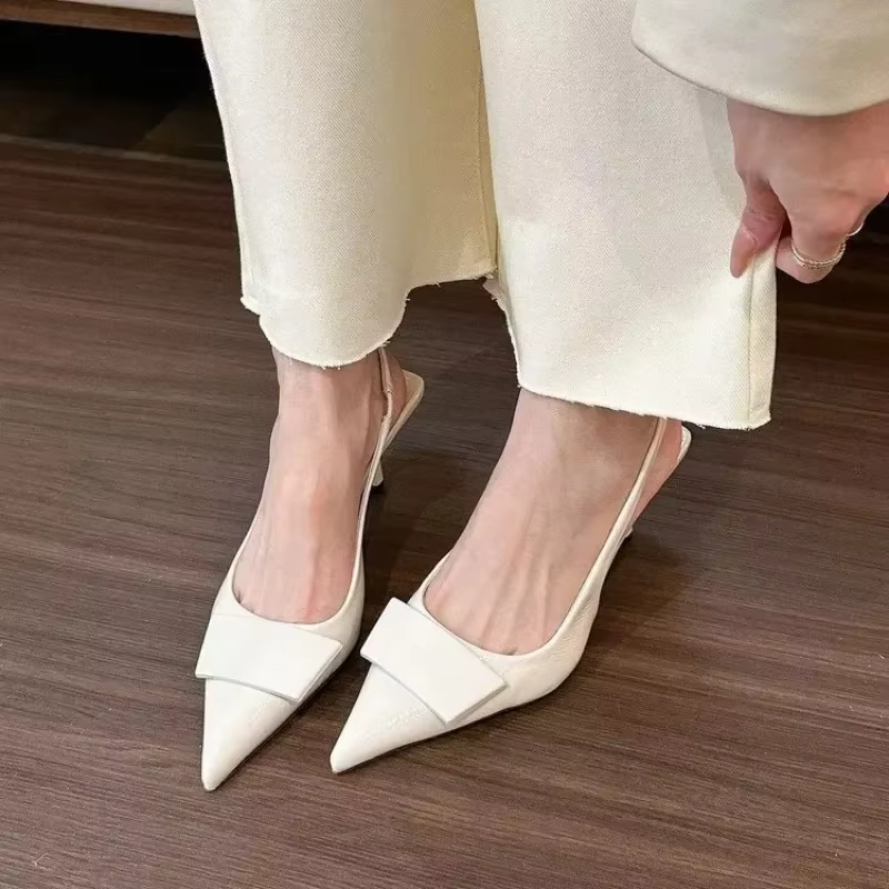 Elegant Trend Designer Fashion Pointed Toe Heeled