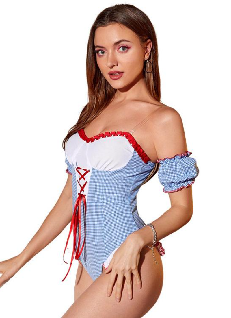 Erotic Fashion Sailor Costume Holiday Party Jumpsuit - Image 3