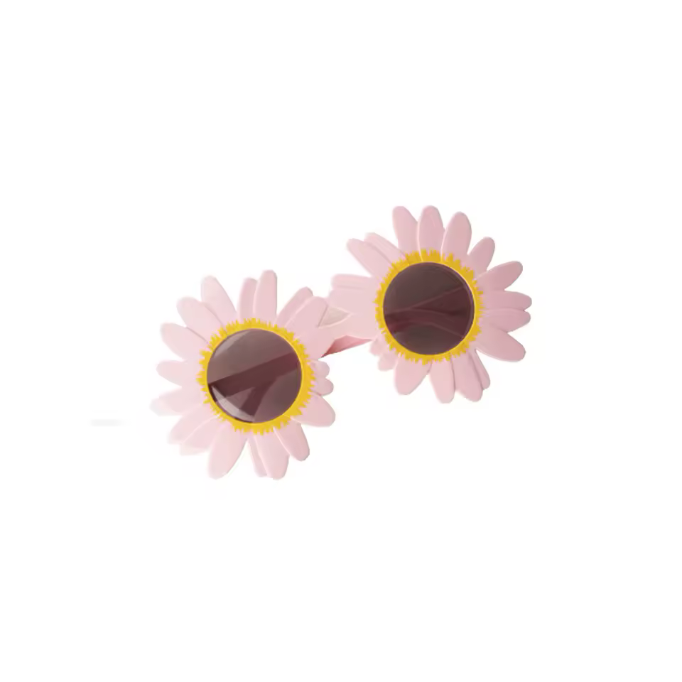 Little Daisy Shape Funny Party Decorative Eyeglasses Plastic Gathering Picnic Sunflower Sunglasses - Image 10
