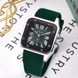 Luxury Limited Edition Quartz With A Unique Design Square Business Wristwatch