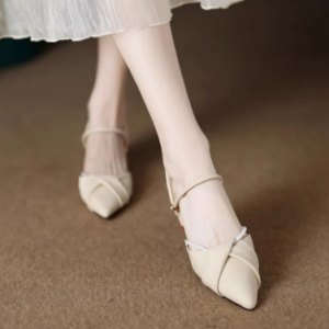 Retro Pointed Toe Beach Temperament Outdoor Simple Fashion Sandal