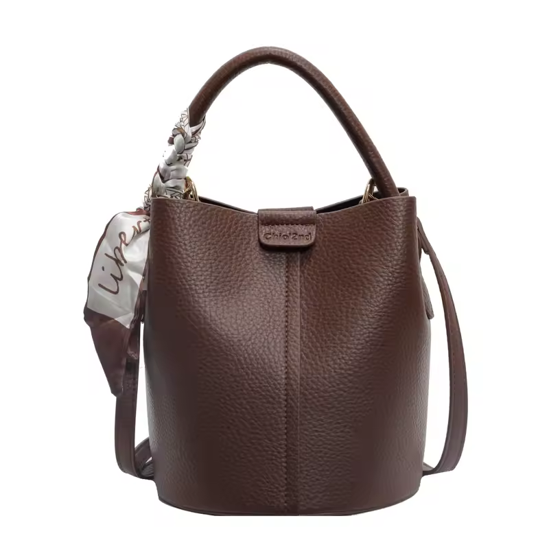 Retro Silt Pocket Small Crossbody Super Fire Bucket Bag - Image 5