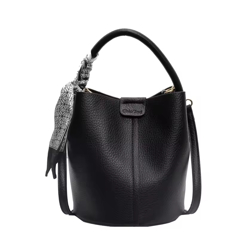 Retro Silt Pocket Small Crossbody Super Fire Bucket Bag - Image 2