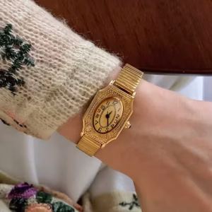 Retro Style High-End Elegant Small Exquisite Waterproof Quartz Watch