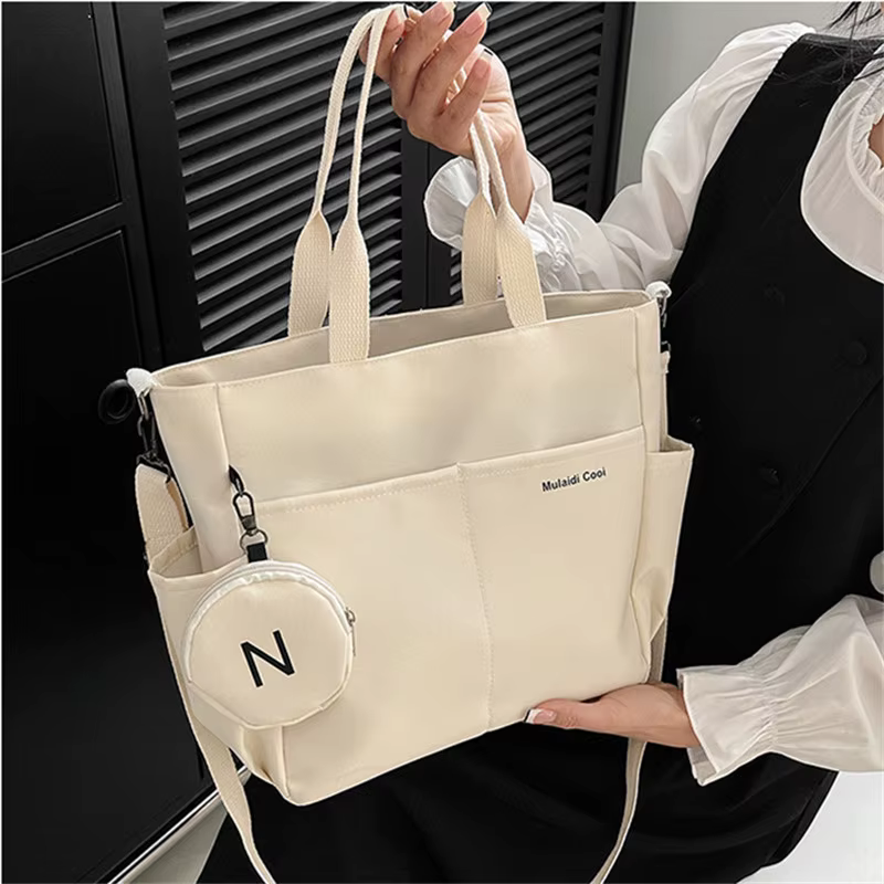 Simple Large Capacity Lightweight For Travel With Mini Zipper Purse