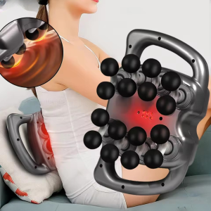 Sixteen-head High Frequency Neck Shoulder Waist Massage Machine Professional Fascia Massage Gun