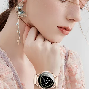 Ultra-thin AMOLED HD Screen Sport Fitness Bracelet Custom Watch Face Bluetooth Call Luxury Smartwatch