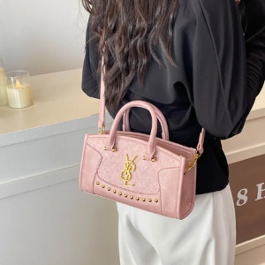 Casual Convertible Shoulder Top Handle Tote Stitched Panels Commuter Essentials Solid Quilted Crossbody Bag