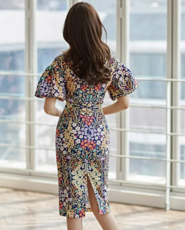 Casual Cropped Top Blouses And High Waist Sheath Pencil Bodycon Skirts Two Pieces Set - Image 8