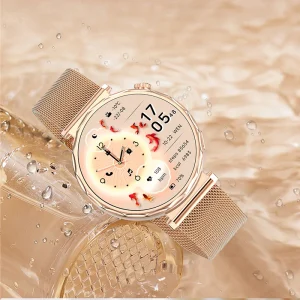 Elegant Full Circle Touch Screen Bluetooth Call Waterproof Sport Activity Fitness Smart Watch