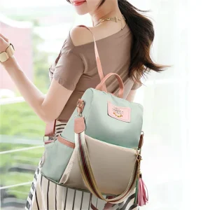 Casual Large Capacity Oxford Cloth Bags Ladies Backpack High Quality Shoulder Bag