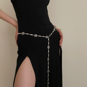 Casual Metal INS Style Waist Thin And Slimming High-Quality Alloy Chain With A Versatile Feel Belt