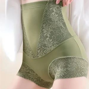 Casual Seamless Postpartum Slim Butt Lifter Brief High Waist Panties Unique Fiber Lace Shape wear