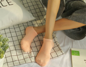 Casual Simple Solid Thin Breathable Cotton Boat Short Socks
