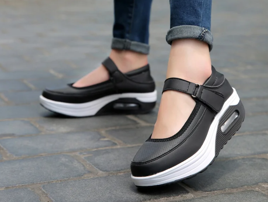 Casual Soft-Soled Breathable Thick-Soled Non-Slip Non-Tiring Feet Shoes - Image 5