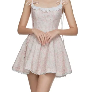 Casual Square Neck Sleeveless High Waist A-LINE Dress