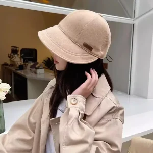 Casual UV Protection Cap Adjustable Cotton Wide Brim Bucket Caps Foldable Fisherman Sunhat