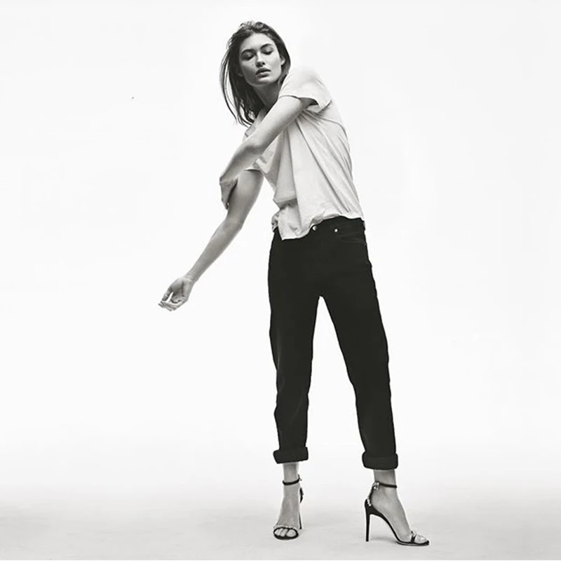 Celebrity Style Slotted Buckle Rhinestone Open Toe Stiletto High Heels - Image 2