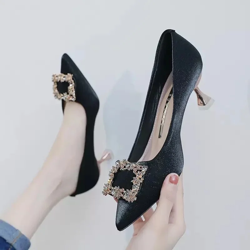 Classics Comfort Geometric Patent Leather Stiletto High Heel Sandal - Image 2