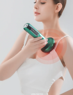 Electric Scraping Instrument Hot Compress Cupping Device Meridian Brush Intelligent Negative Pressure - Image 2