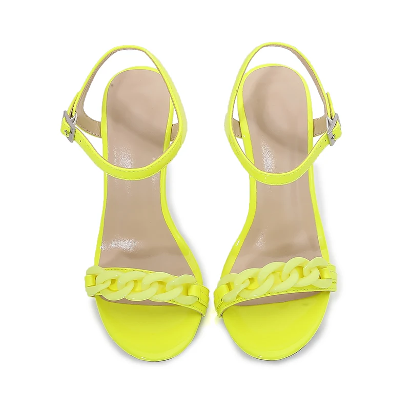 Elegant Buckle Strap Stiletto Party Outdoors High Heels Sandals - Image 13