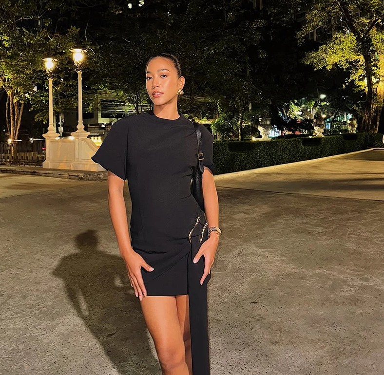 Elegant Chic O Neck Short Sleeves Patchwork Ribbon Vestidos Mini Dress - Image 6