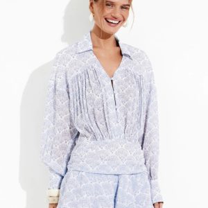 Elegant Fashion Loose Classic Pleated Casual Lapel Long Sleeve Mini Dresses