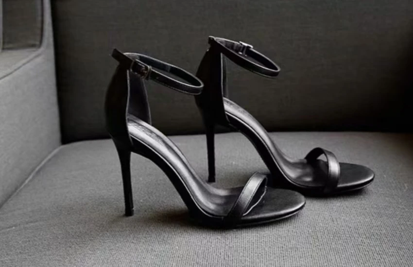 Elegant Platform Waterproof Stiletto Open-Toe Ultra-High Heels Pumps - Image 10