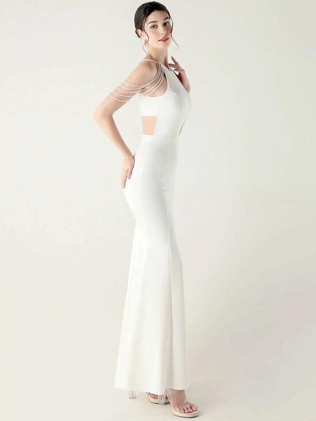 Elegant Rhinestone Birthday Party Luxury Prom Evening Dresses - Image 10