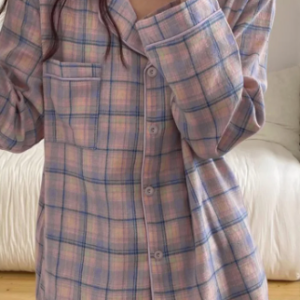 Elegant Simple Leisure Can Go out Pajamas Home wear Set