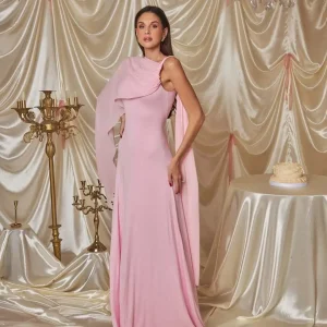 Elegant Sleeveless Patchwork Backless Irregular Party Club Ribbon Scarf Long Dress