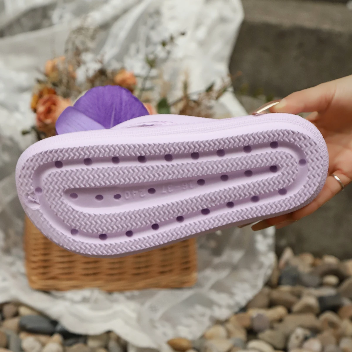 Sweet Flowers Phalaenopsis Beach Style Flip-Flops Multi-Color Slippers - Image 18