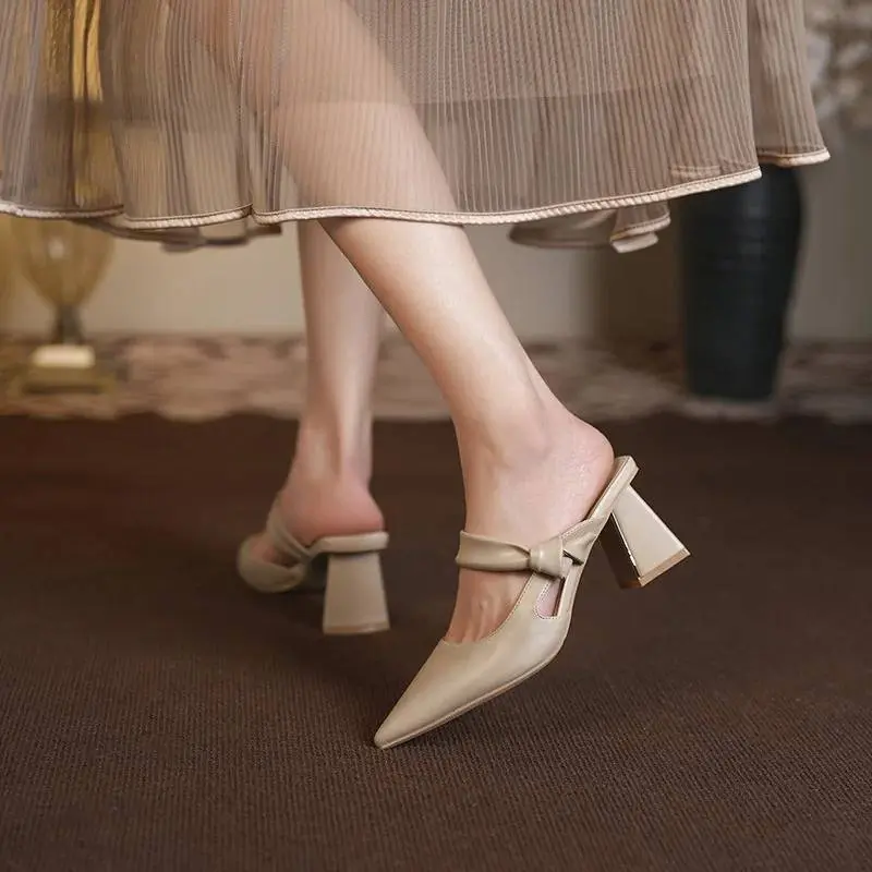 Formal Comfortable Fairy Style Retro Beautiful Outdoor High-heeled - Image 7