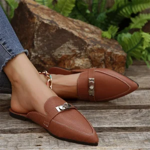 Formal Rubber Comfortable Versatile Wear-Resistant Lazy Flat Shoes