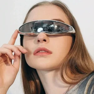 Luxury Brand Designer One Piece Outdoor Sport Goggle Trendy Shades Sunglasses