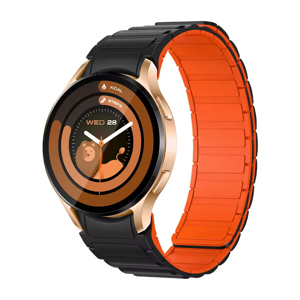 Luxury Round Shape Amoled Display Built-in AI Da-GPT Bluetooth Call Smartwatch - Image 3