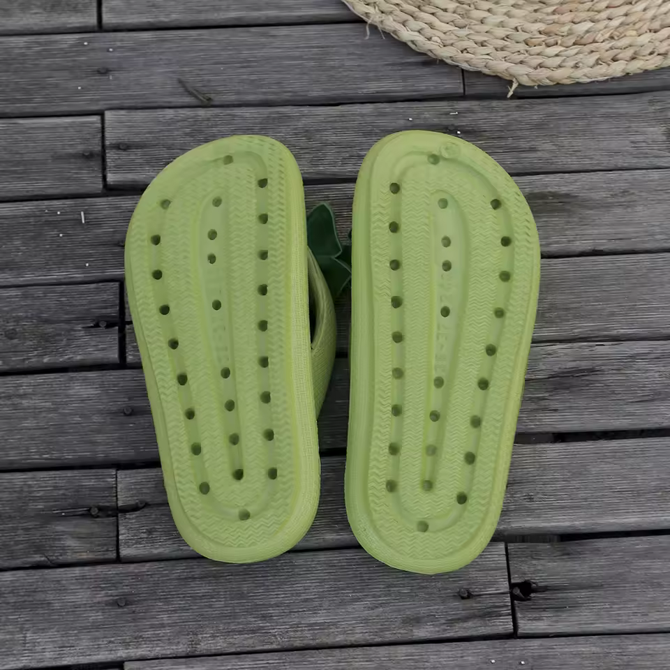 Sweet Metallic Teddy Bear Bow Slide Multi-Color Beach Style Flip Flops Slippers - Image 4