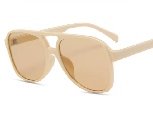 Retro Acrylic Brand Big Plastic Frame Square Glasses Vintage Oversized Sunglasses - Image 14