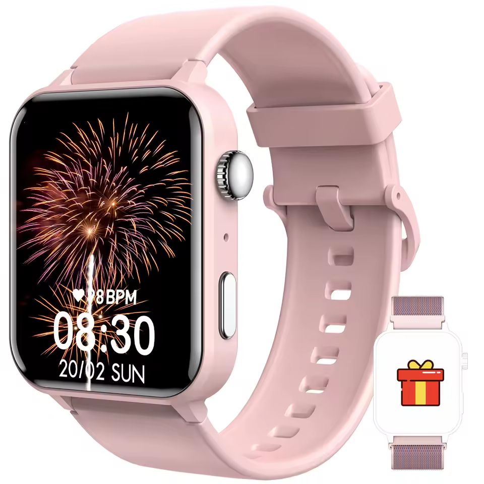 Casual Fitness Sport Heart Rate SpO2 Sleep Monitor with Bluetooth Calls Smart Watch - Image 2