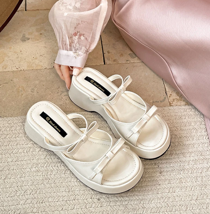 Casual Open Toe Street Style Platform Wedges Heel Outdoor Beach Sandal - Image 11