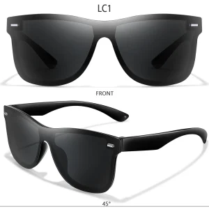 Elegant Over Size Outdoor Bicycle Road Windproof Square Sunglasses