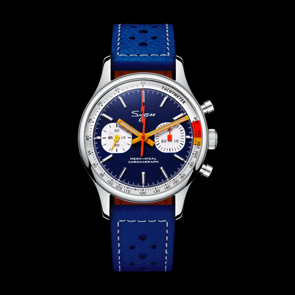 Casual Swanneck Movement Mechanical Sapphire Crystal Pilot Military Racing Clock Chronograph Watch Wristwatches - Image 11