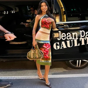 Crop Tops Midi Skirt Vacation Outfits Streetwear Two Piece Matching Sets