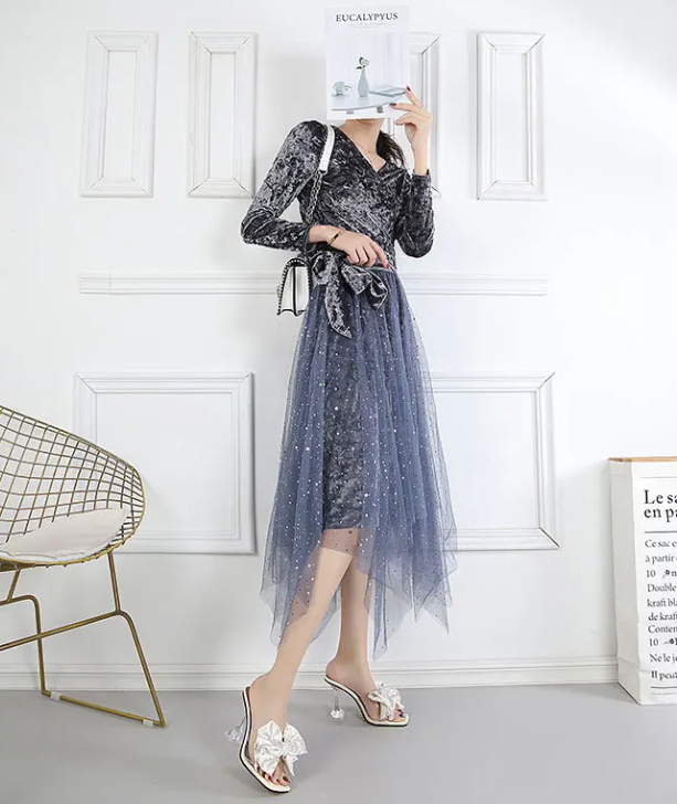 Crystal Bow PVC Transparent Open Toe Pumps High Heels Sandals - Image 8