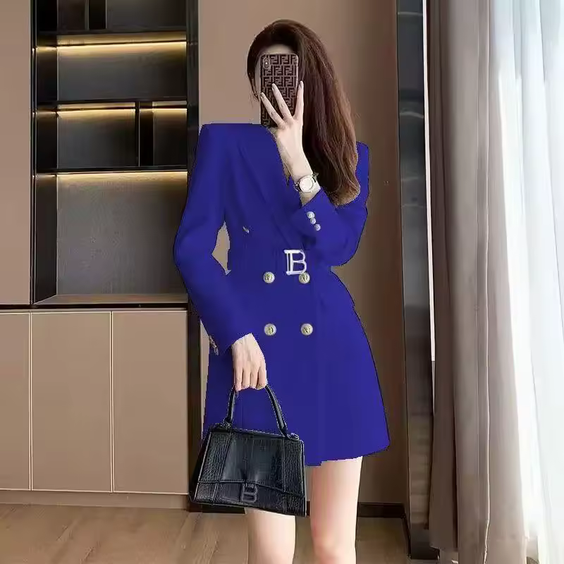 Design Small Fragrance French High-Grade Blazer Mini Dress