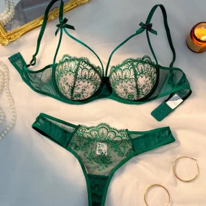 Elegant Comfortable Lightweight Bow Semi Transparent 2-Piece