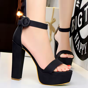 Elegant High Heels Pumps Super High Heel Banquet Platform Heeled Sandals