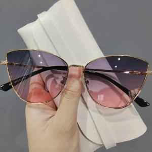 Elegant Hot Fashion Trending Over sized Vintage Cat Eye Sunglasses