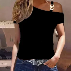 Elegant Solid O Neck Simple All Match Ruffles Short Sleeve Loose T Shirt