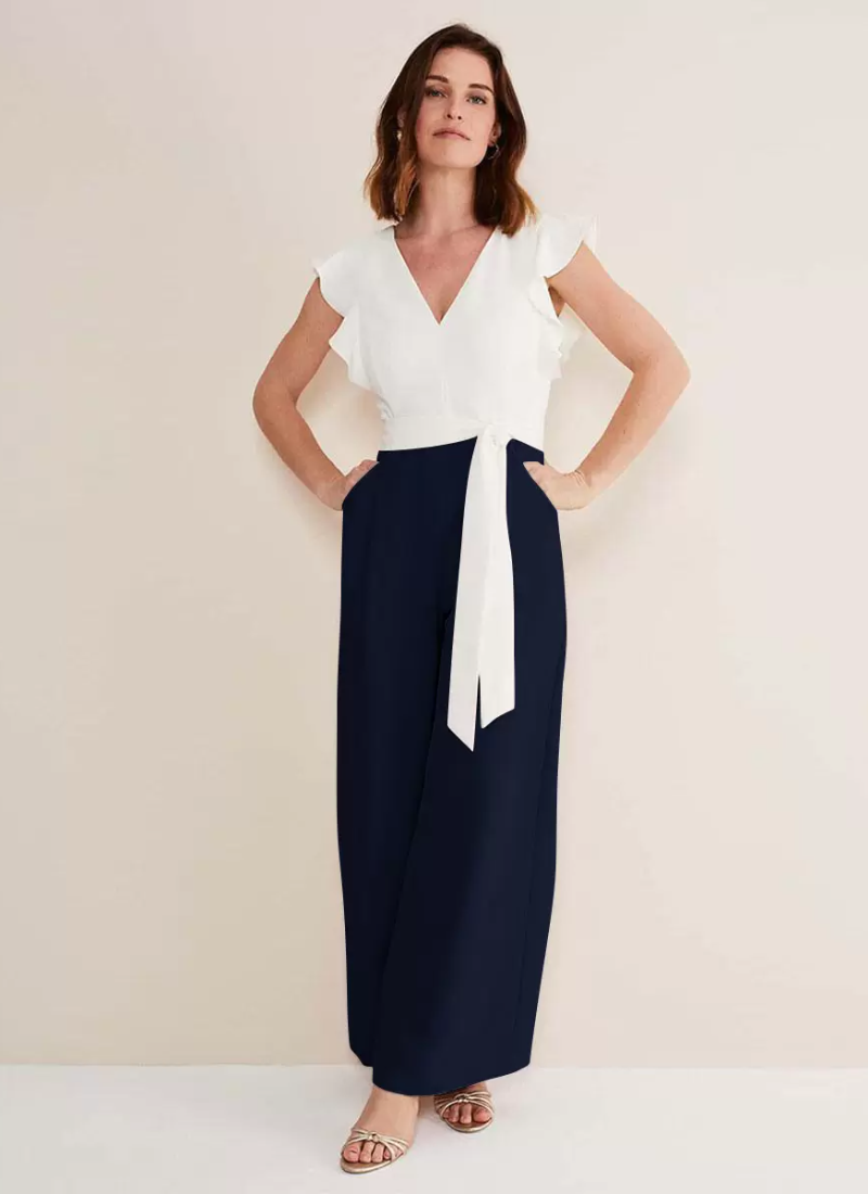 Elegant V-Neck Short Sleeves A-Line Sash Wedding Customization Dresses - Image 4